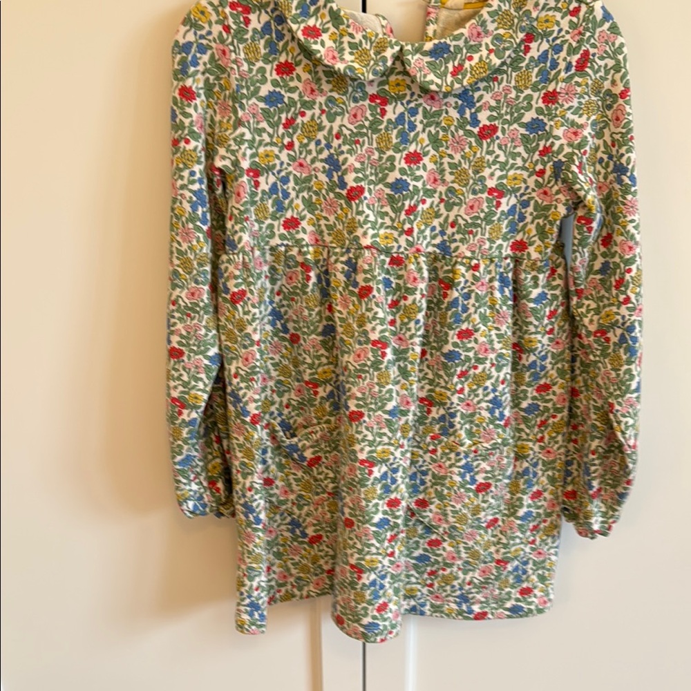 Mini Boden Floral Kids Dress - Multicolor